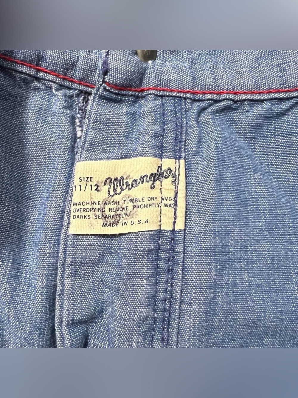 Vintage 70s Wrangler Light Wash Retro Flare Bell Bottoms High Waist Size 27 x 29 - Picture 5 of 9